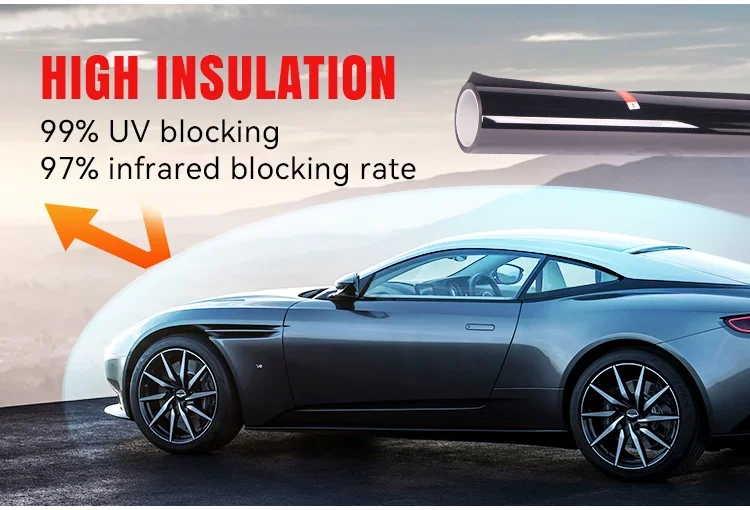 50cmX152cm Nano Ceramic Solar Film Car Glass Front Windscreen Window Super Quality High Heat Resistant Skin Protective