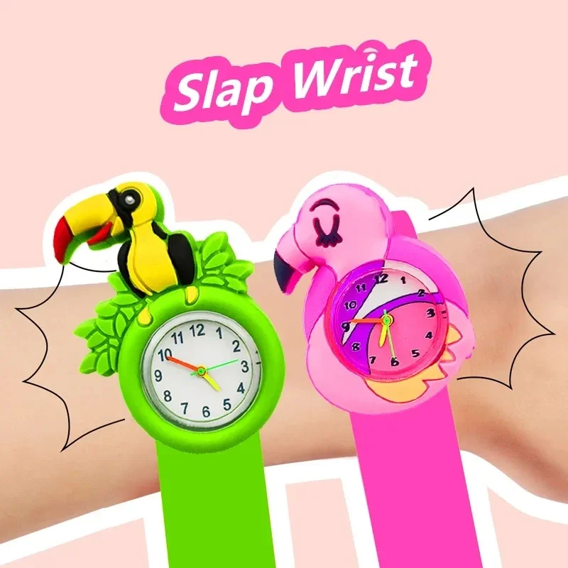 Reloj electrónico Digital para niños de 2 a 15 años, juguetes de dibujos animados, regalo de recompensa de guardería, pulsera