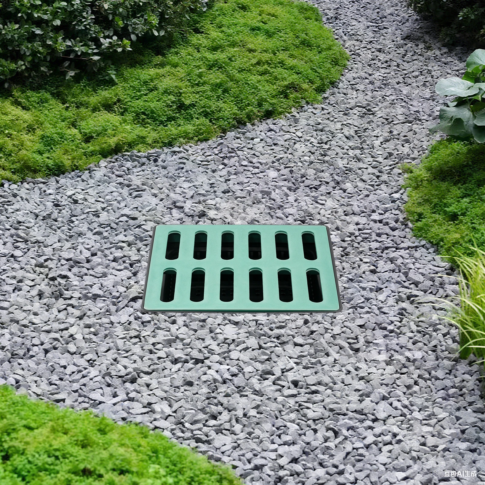 حوض صيد كبير مع دلو واحد وسلة واحدة ولوحة غطاء لمشروع الهندسة البلدية ومحطة الرصيف الحضرية لتصريف المطار