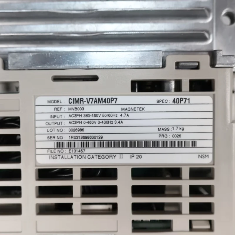 Brand New Yaskawa CIMR-V7AM40P71 Inverter In Stock Fast Shipping