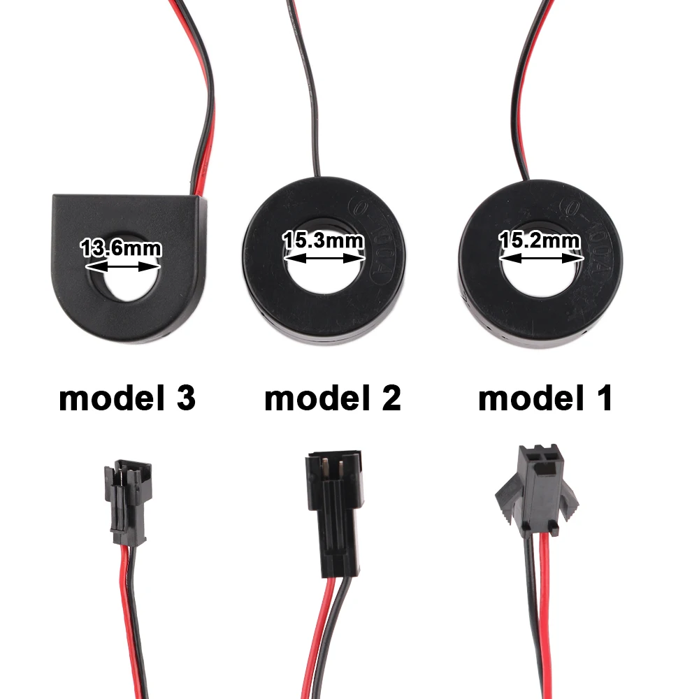 1pc AC Current transformer CT for Mini ammeter Current meter  0-100A  ratio : 1000:1 , XH2.54