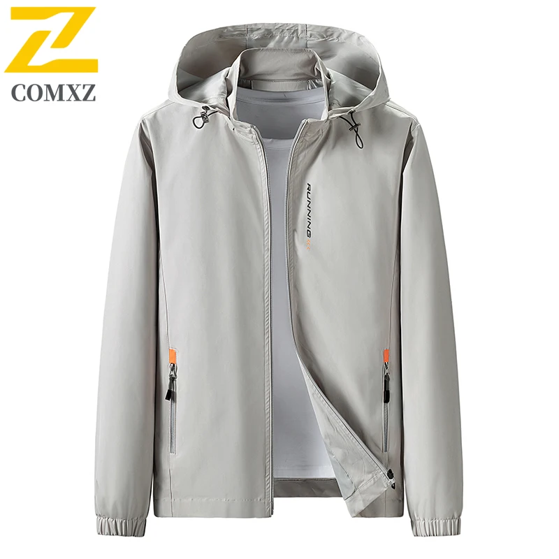 Hiking Stormcoat Jacket Men's Autumn Waterproof Windproof Windbreaker Men Outdoor Camping Hunting Running Fishing Sports Coat