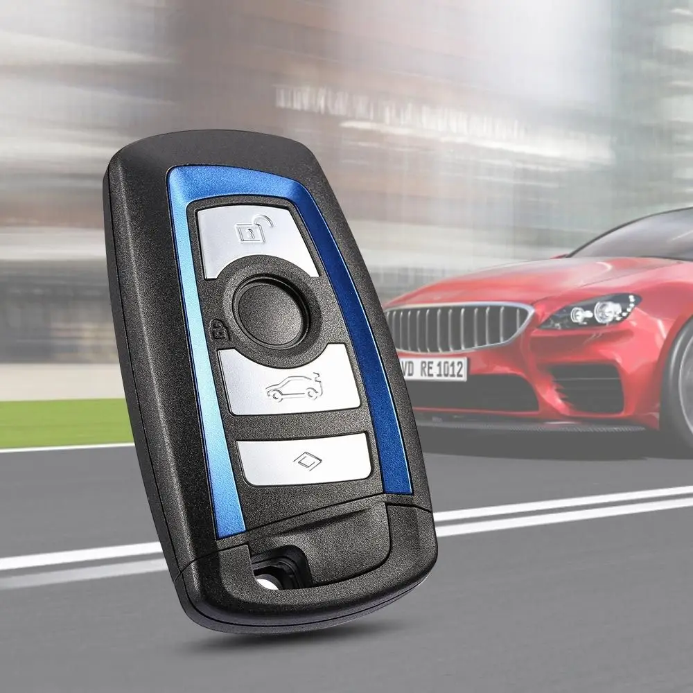 ABS مفتاح السيارة قذيفة لسيارات BMW ، 3 ، 5 ، 7 سلسلة ، F10 ، F20 ، F30 ، F40 ، X5 ، E92 ، E90 ، Flip ، 3 ، 4 زر للطي ، مفتاح السيارة عن بعد قذيفة