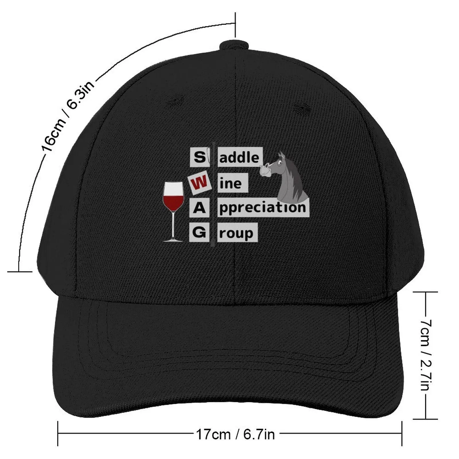 Saddle Wine Appreciation Group for Horse Riders Baseball Cap Dropshipping tea Hat Baseball For Men Women's