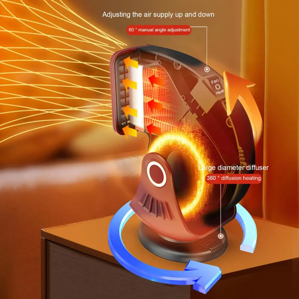 

Car Heater Fan Universal 12v Car Heater Quick Heating Fan 360 Degree Rotatable Portable Space Heater Windshield Defroster Car