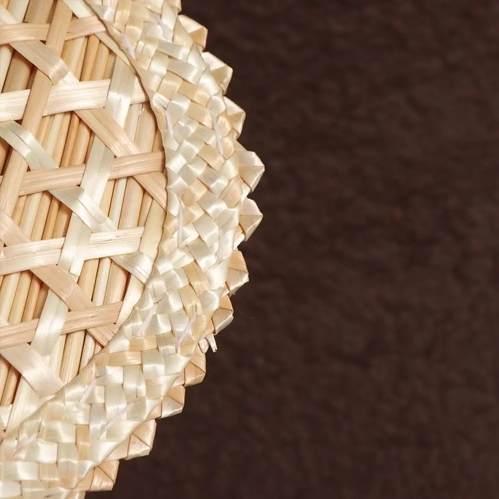Heart Summer Decorative Old Chinese Style DIY Hand-Woven Cooling Fan Hand Fans Home Decoration Woven Fan