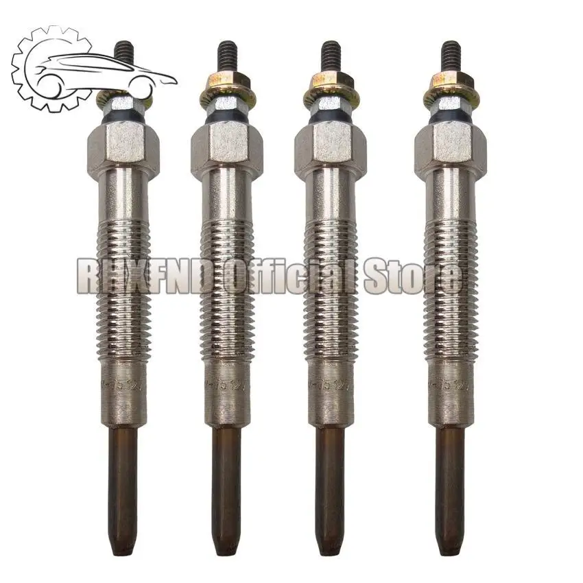 4 PCS Turbo Diesel Heater Glow Plugs For Hyundai Mitsubishi Terracan Grace H100 Galloper H1 Imax Pajero 36710-42010 36710-42021