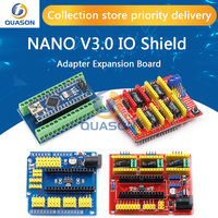 NANO V3.0 Controller Terminal Adapter Expansion Board NANO IO Shield Simple Extension Plate For Arduino AVR ATMEGA328P Nano 3.0