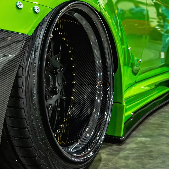 

Luxury Custom Alloy Forged Racing Car Rims Te37 15-24 Inch 5x114.3 5x127 5x112 2 Piece Deep Dish Black Rims for 370z E46 F10 G20