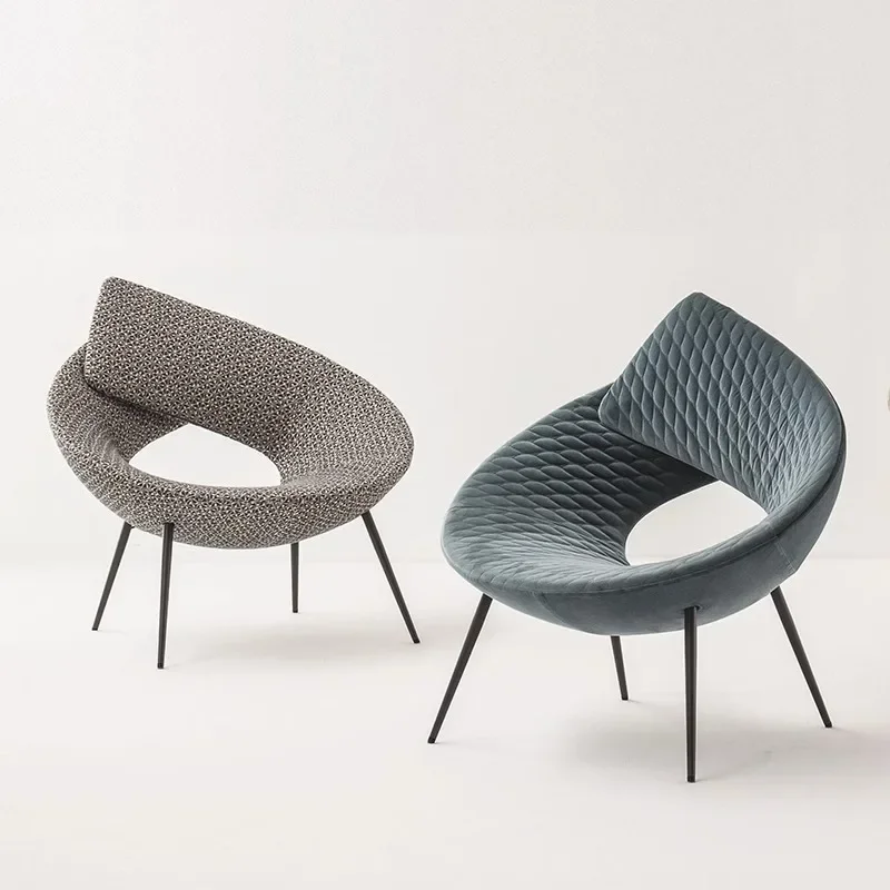 Creative special-shaped fiberglass single sofa chair designer