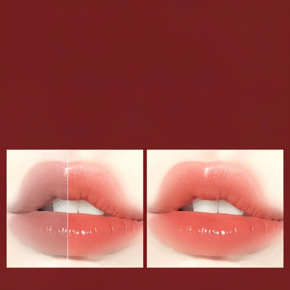 For MKING PRETTY Cherry Carrot Moisturizing Lip Balm Color Changing Lipstick Natural Tint Hydrating Smooth Beauty Care