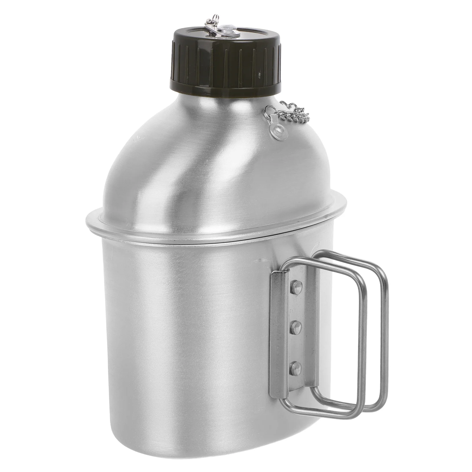 

Outdoor Kettle Aluminum Container Jugs Cups Canteen Water Bottle Travel for Camping