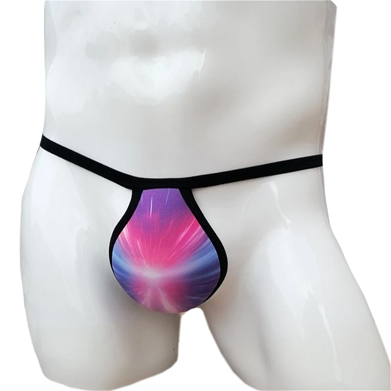 Sponge Mens Bugle Pouch Thongs Cup Underwear Men Sexy Anti-Abrasion Crotch Protect Male Lingerie T-Back G String Sissy Panties