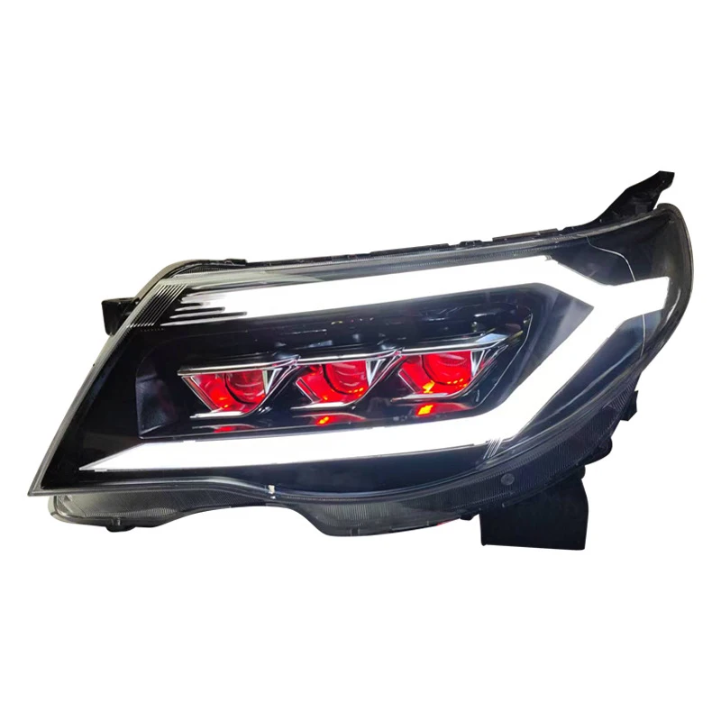 Car HLights For Subaru Forester Headlight 2008-2012 Modified to New DRL Dynamic Turn Signal LED Headlight Auto Accessoriesad