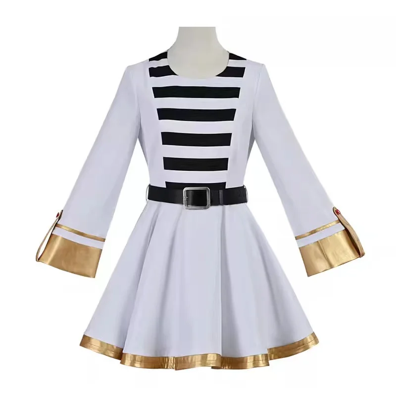 Vente chaude Animation "Funéral Lotus" Cos vêtements Anime Animation Halloween Cosplay vêtements ensemble complet