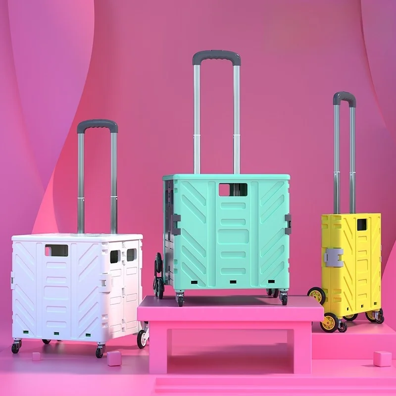chariot-de-courses-portable-pliable-avec-poignee-telescopique-pour-marche-et-courses-de-legumes-en-alliage-d'aluminium-et-acier-inoxydable
