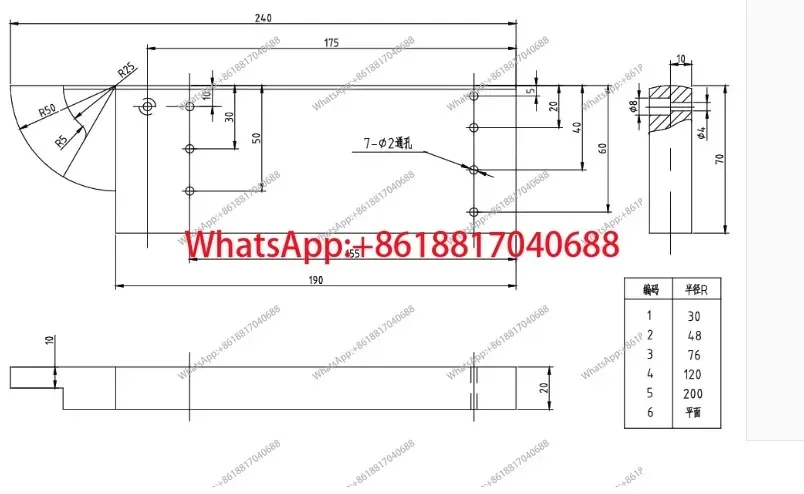 SGB-1/2/3/4/5 Ultrasonic flaw detection test block for petroleum steel pipelines SY/T4109-2020 standard
