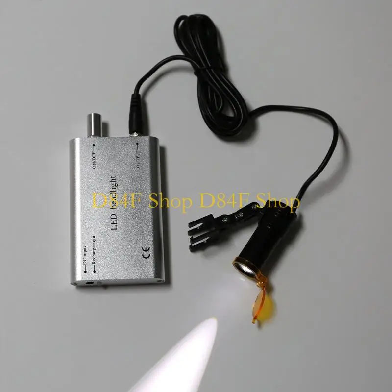 D84F 5W Lab Medical Portable LED Headlight Clip On LED Light with Filter Latest Type