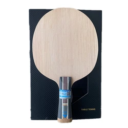 Stuor Sports Raquete De Tênis De Mesa, Pás De Ping Pong Profissional, Fibra De Carbono Dura Preta, 5 Lâminas Embutidas, 2 Lâminas