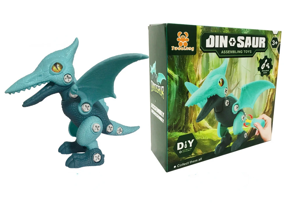 Juguete educativo dinosaurio desmontable para niños - imagen 2