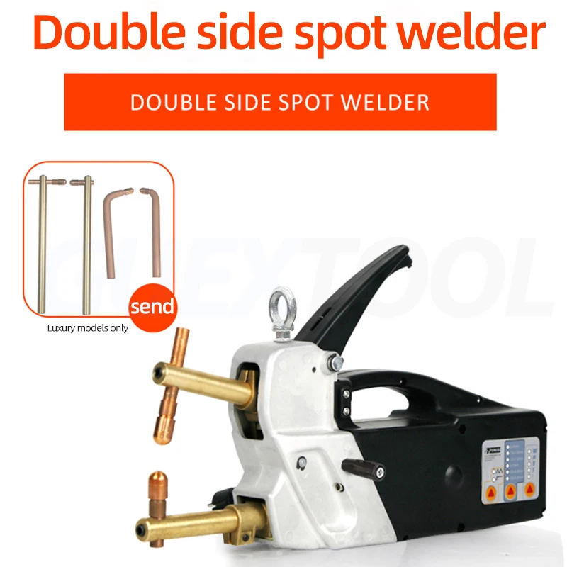 Double Side Spot Welding Machine 220V Portable Welding Gun Portable Sheet Metal Repair Tool Electric Spot Welding Machine