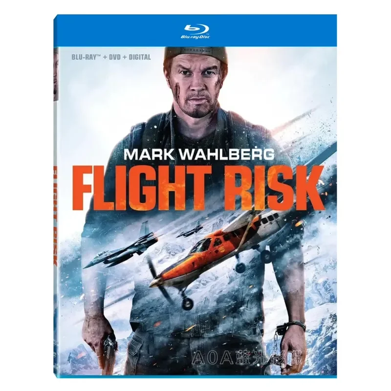 It's Hard to Fly 2025 American Thriller Action Movie Blu-ray Disc with Chinese Subtitles in English