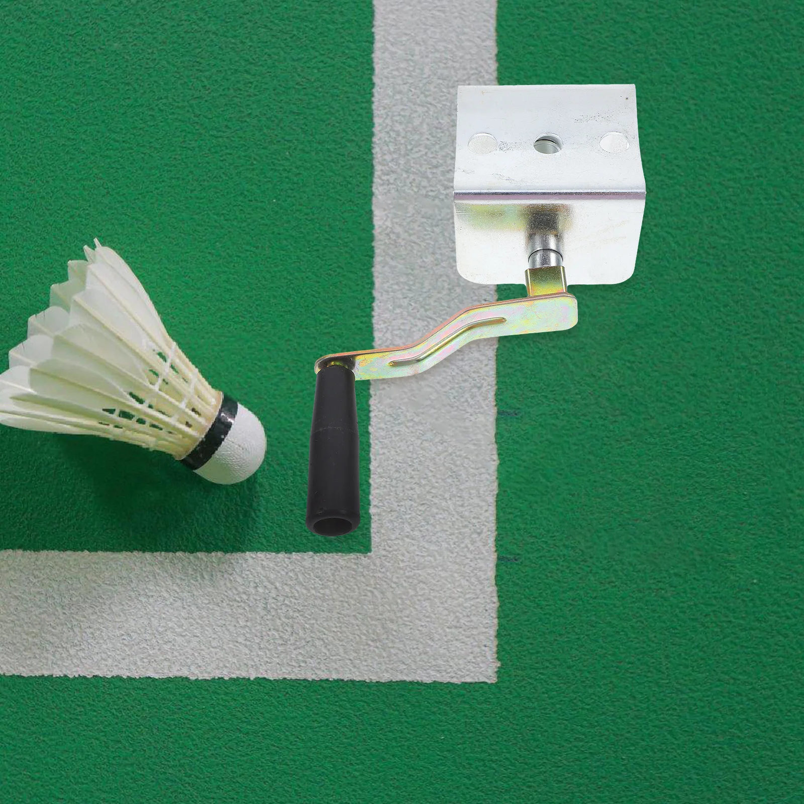 

Rope Tensioner for Volleyball Net and Badminton Pole Adjustment Heavy Duty Cord Tightener for Outdoor Sports Fitness Training