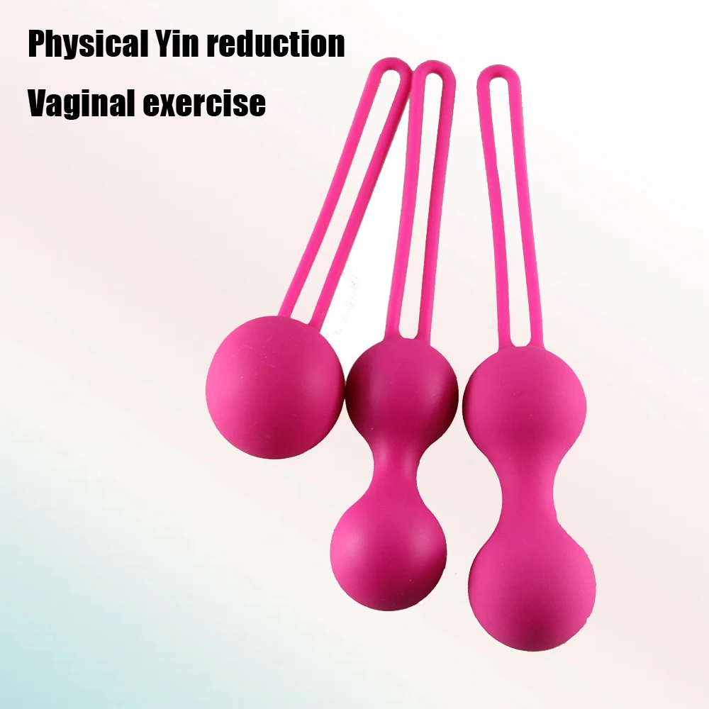 Silicone Vaginal Balls Sex Toys For Women Vagina Tighten Exercise Chinese Kegel Balls Vibrator Pelvic Ben wa Balls Anal balls view 5