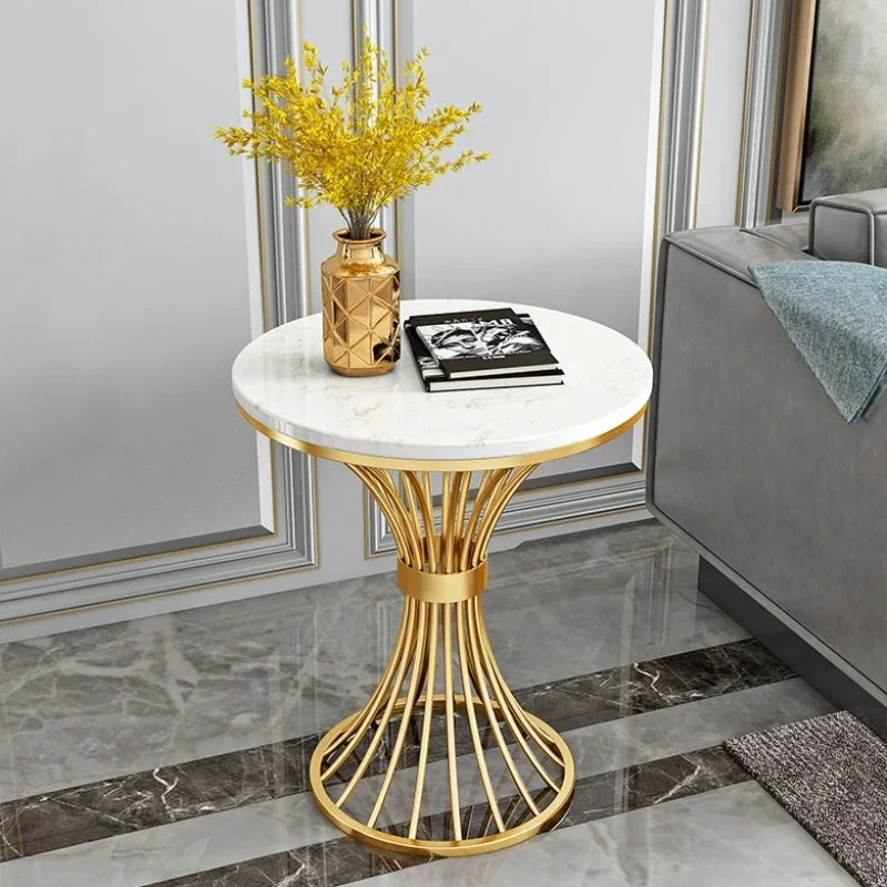 

Metal Modern Nordic Coffee Table Trau Legs Design Mobile Living Coffee Table White Gold Stoliki Do Kawy Furniture For Home