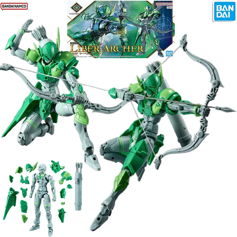 

Original Bandai Genuine In Stock GUNDAM 30MF LIBER ARCHER Anime Action Figures Toys Kids Gift Assembly Model Ornaments