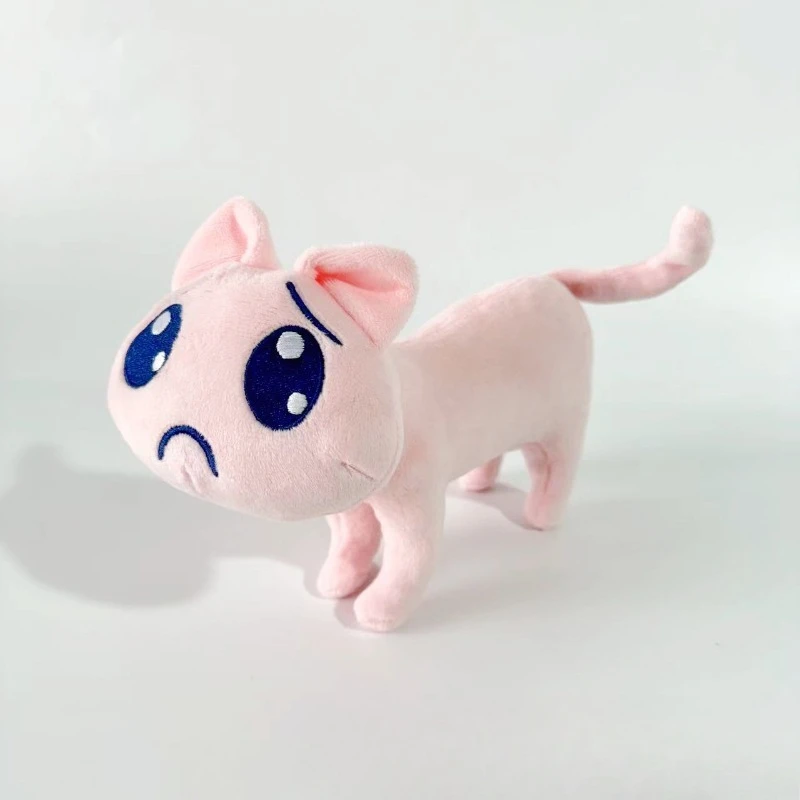 

Милая плюшевая игрушка-кошка, мягкая набивная кукла-котенок, подарок для детей и девочек, украшение для дома и комнаты, коллекционная, новинка 2026 года