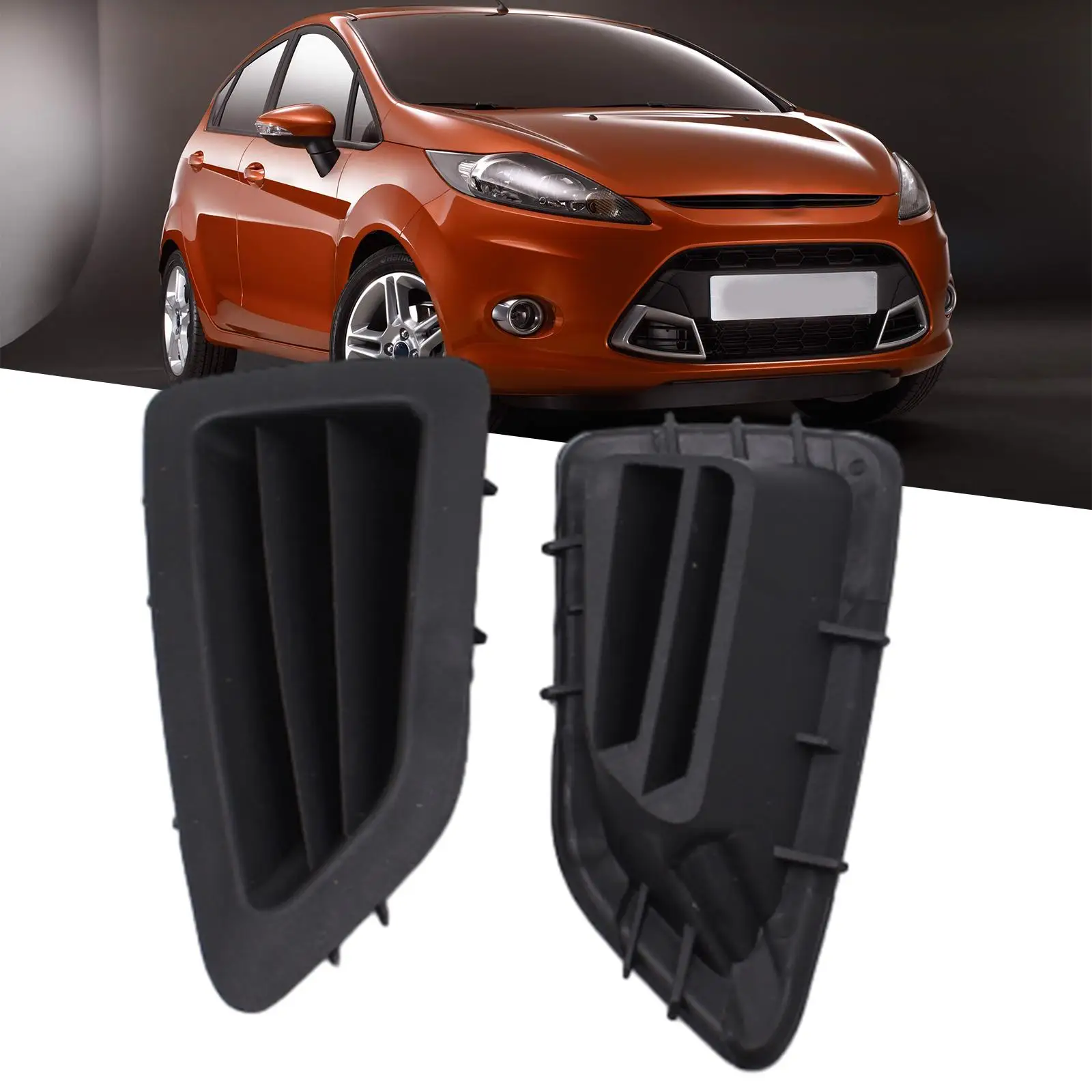 

Dashboard Air Vent Grille Cooling Exhaust Fan Accessories Air Vent Louvered Parts Driver Side Vent for Ford Fiesta MK7/MK7.5
