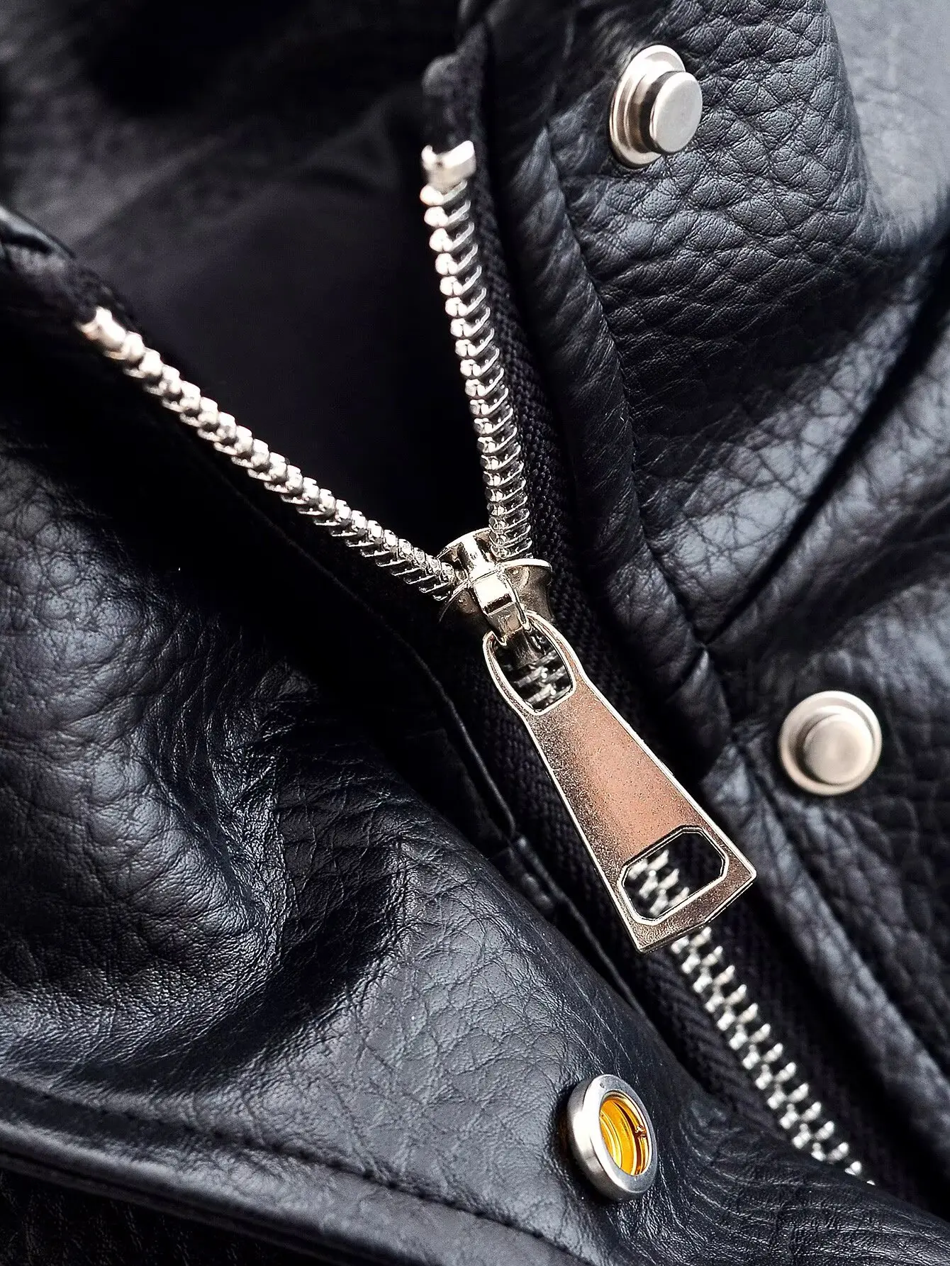 Cross-border feminino outono e inverno europeu e americano gola cintura ajustável cordão jaqueta de couro de comprimento médio