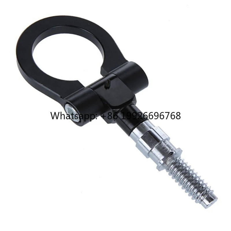 

Car Refitted Front bar Universal JDM Trailer Hook Round Small Trailer Hook Bumper Trailer Pull Ring for European Car