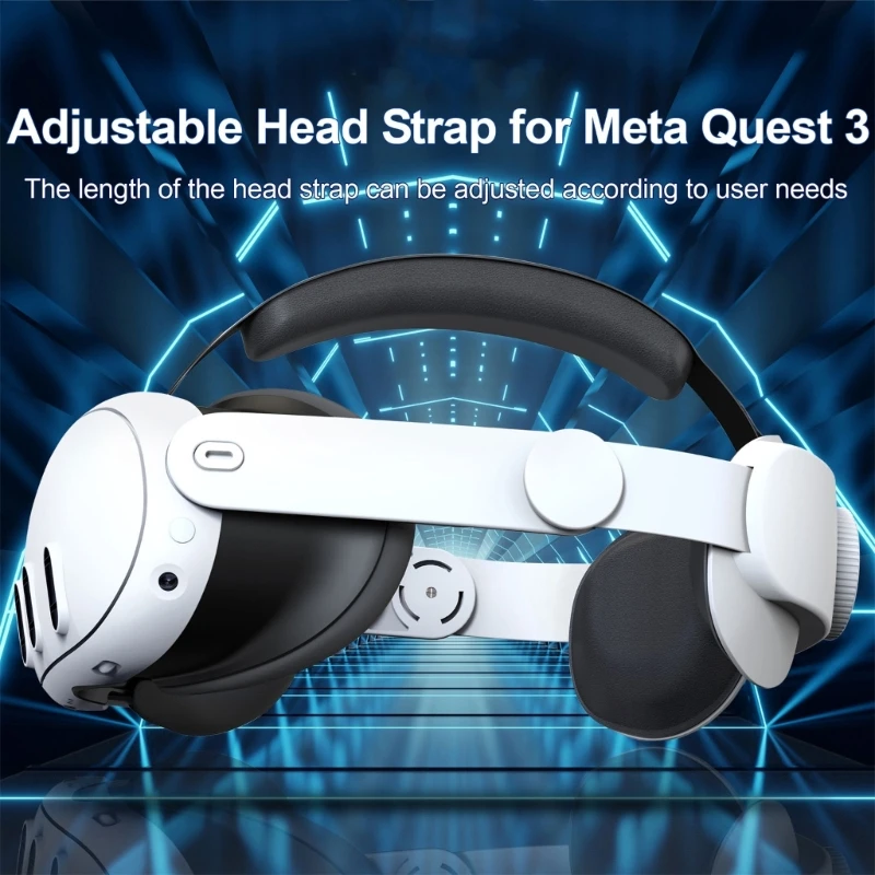 Head Strap For Meta Quest 3 Strap Comfort Adjustable for Meta Quest 3 Headband Drop Shipping