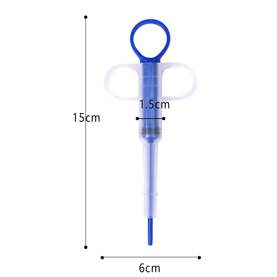 Geïntegreerde dispenser voor huisdiergeneeskunde, spuit voor katten en honden, pilenspuit voor katten, druppelaar, ontwormingsfeeder