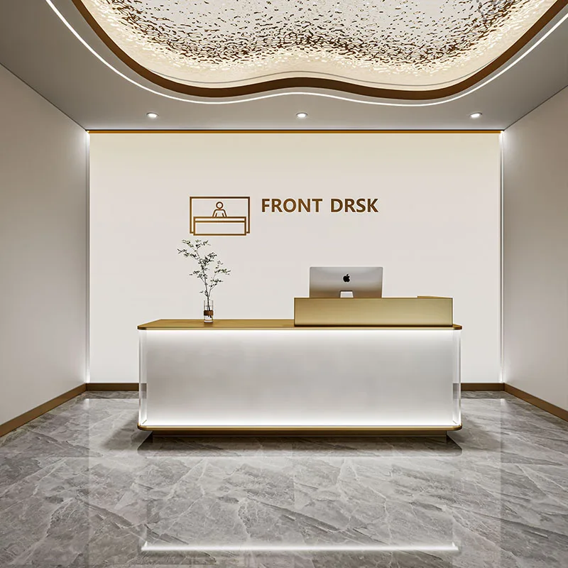 

Display Stands Reception Desks Sales Welcome Counter Checkout Reception Desks Modern Elegant Scrivania Industrial Furniture
