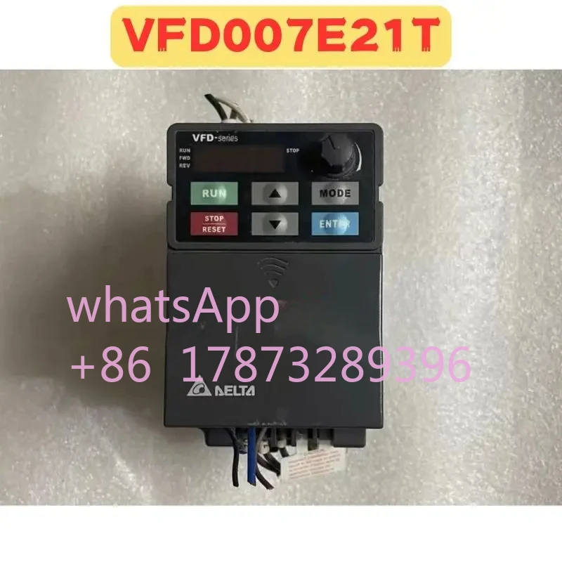 

Used Frequency Converter VFD007E21T Normal Function Tested OK