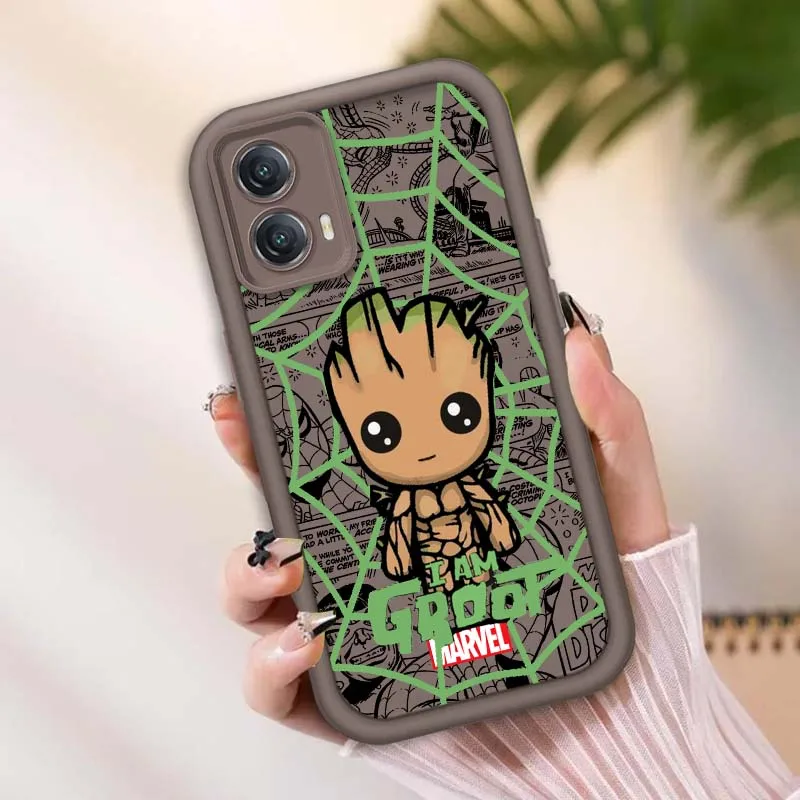 Marvel Art Spider-Man Etui na telefon Motorola G85 Edge 50 G24 G35 E14 G04 G34 G Stylus G54 G13 G32 G14 5G Eye Ladder