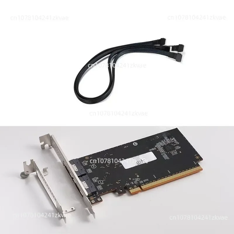 Dual Wide Dual Slot Holder, for Expansion Board X16/x8, Pure Copper Cooling Bracket, Desktop Graphics Card Support Riser Card
