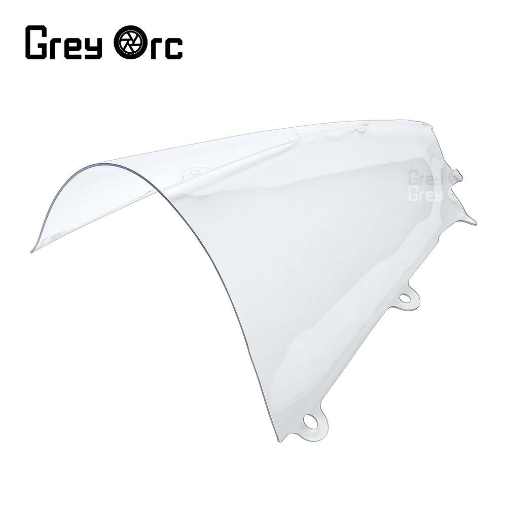 صالح لياماها YZF600 YZF-R6 YZF R6 2017-2024 2023 دراجة نارية فقاعة مزدوجة الزجاج الأمامي شاشة الرياح منحرف شاشة الزجاج الأمامي #5