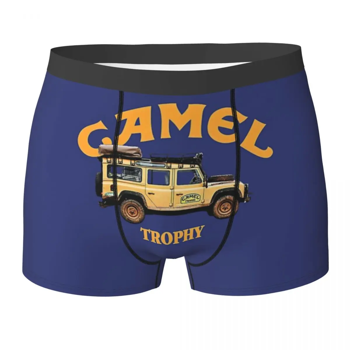 Boxer Underpants Shorts Camel Trophy Defender 110 Panties Male Ventilate Underwear for Homme Man Boyfriend Gift