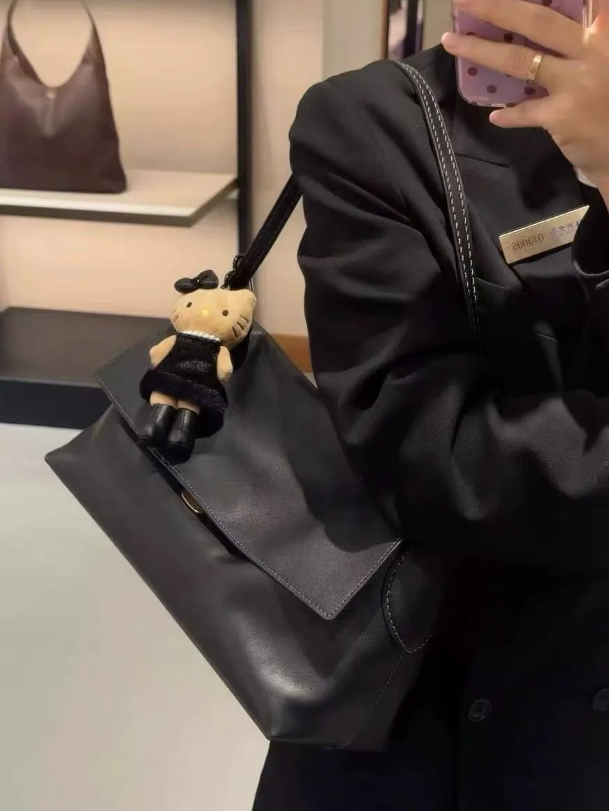 

Luxury Brand Cowhide Women Shoulder Bags Top Quality Genuine Leather Women Underarm Bags Fashion Solid Sqaure Flap Bags Woman