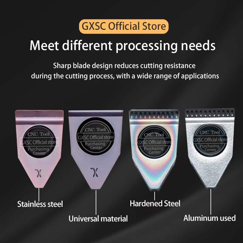 FD Series 08-R0.6 10-R0.6 12-R1.0 14-R1.0 High-Quality Numerical Control Lathe Carbide Inserts Grooving Blade Cutting Tools Part