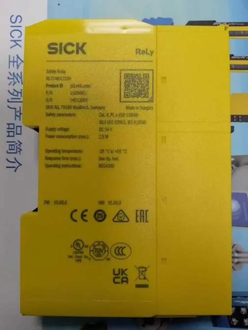 

Новое реле безопасности SICK RLY3-MULT100, номер заказа 1100692