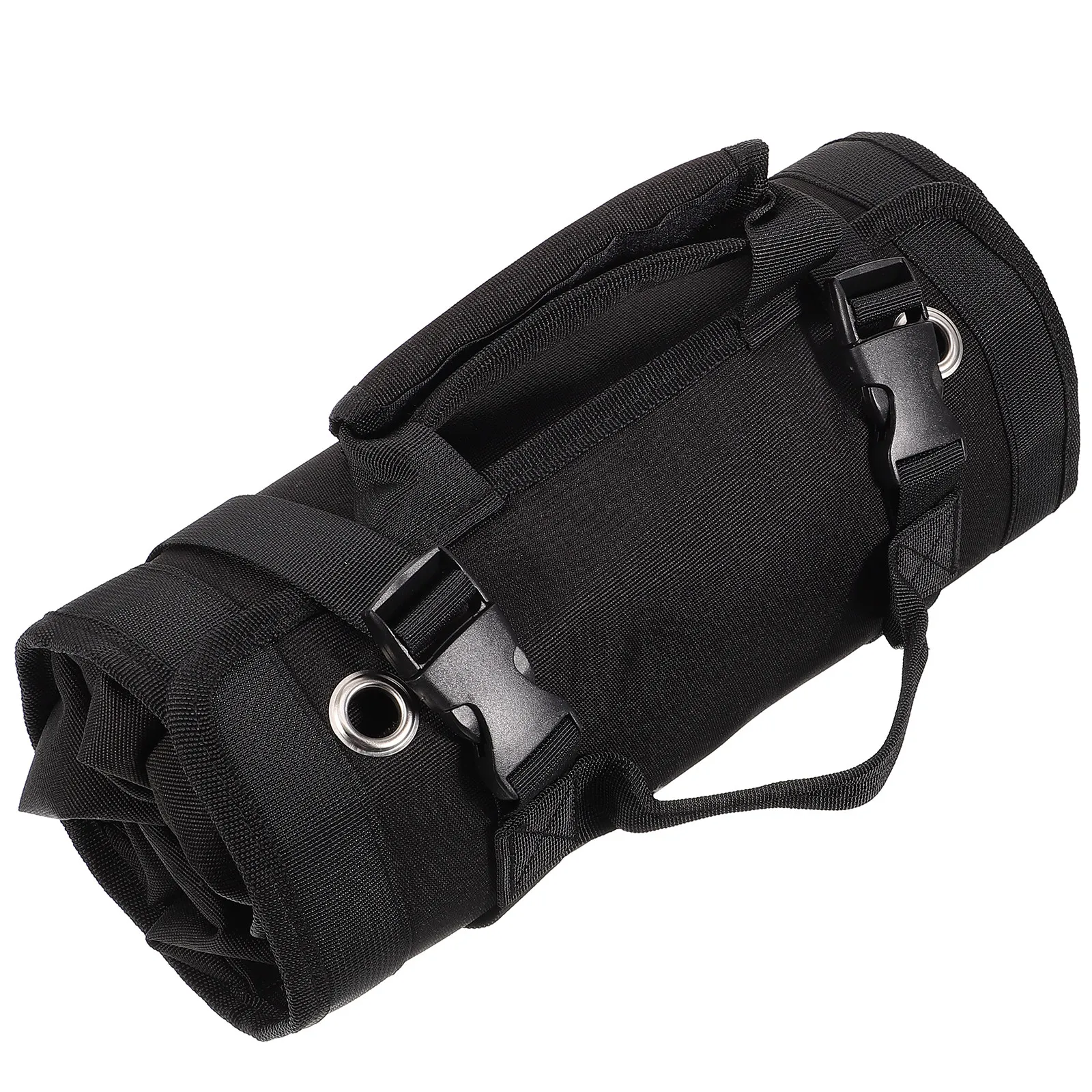 Roll Up Tool Bag Made of Premium Oxford Cloth Tool Roll Organizer for Small Hand Tools Wrenches Spanners Workshop Factory Use