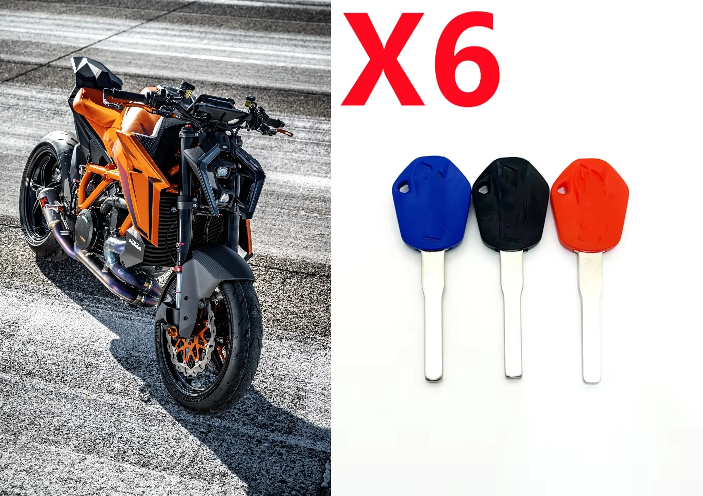 

Blank motorcycle keys can be replaced with uncut keys and placed as Duke KT M. 3992002502569909125 AC.AC.125 6pcs