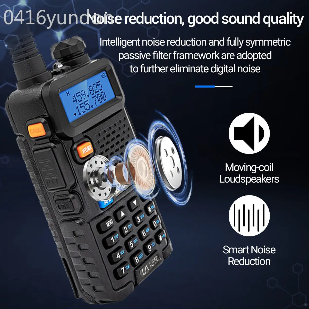 2PCS BAOFENG UV-5R Walkie Talkie Dual Band VHF UHF Two Way Radio Long Range 128CH VOX Handheld Transceiver UV5R UV 5R Ham Radio