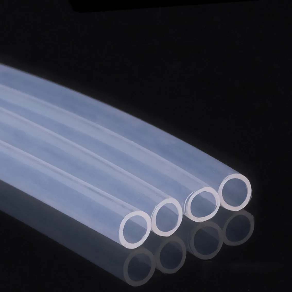 Transparent PTFE Tube Inner Diameter 0.8 1 1.2 1.5 2 3 3.17 4 5 6 8 10 12 14 15mm PFA FEP F46 Insulated Rigid Pipe