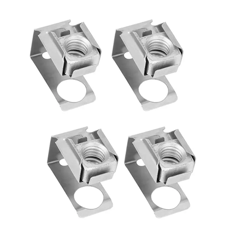 ABMI-4Pcs Exhaust Manifold Flange Bolts & Nuts 03442 Hardware Kit For Jeep Wrangler Dodge Durango Dakota 55366000AA 6036717AA,